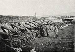 Serbian guns_captured in Nish